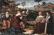 Holy Family with Two Donors CARPACCIO, Vittore